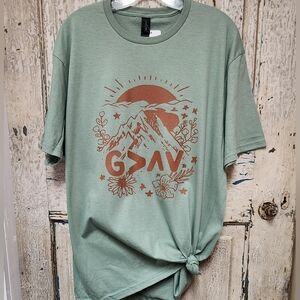 New Gildan Softstyle God Is Greater Than The Hi & The Lows Tee